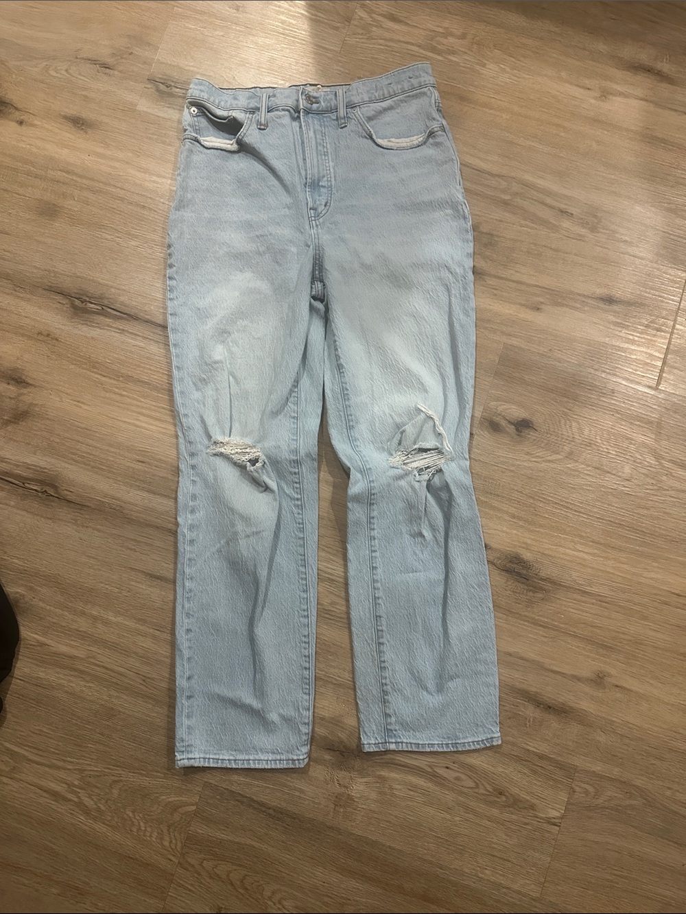 Perfect vintage straight jeans by madewell - Picture 2 of 4